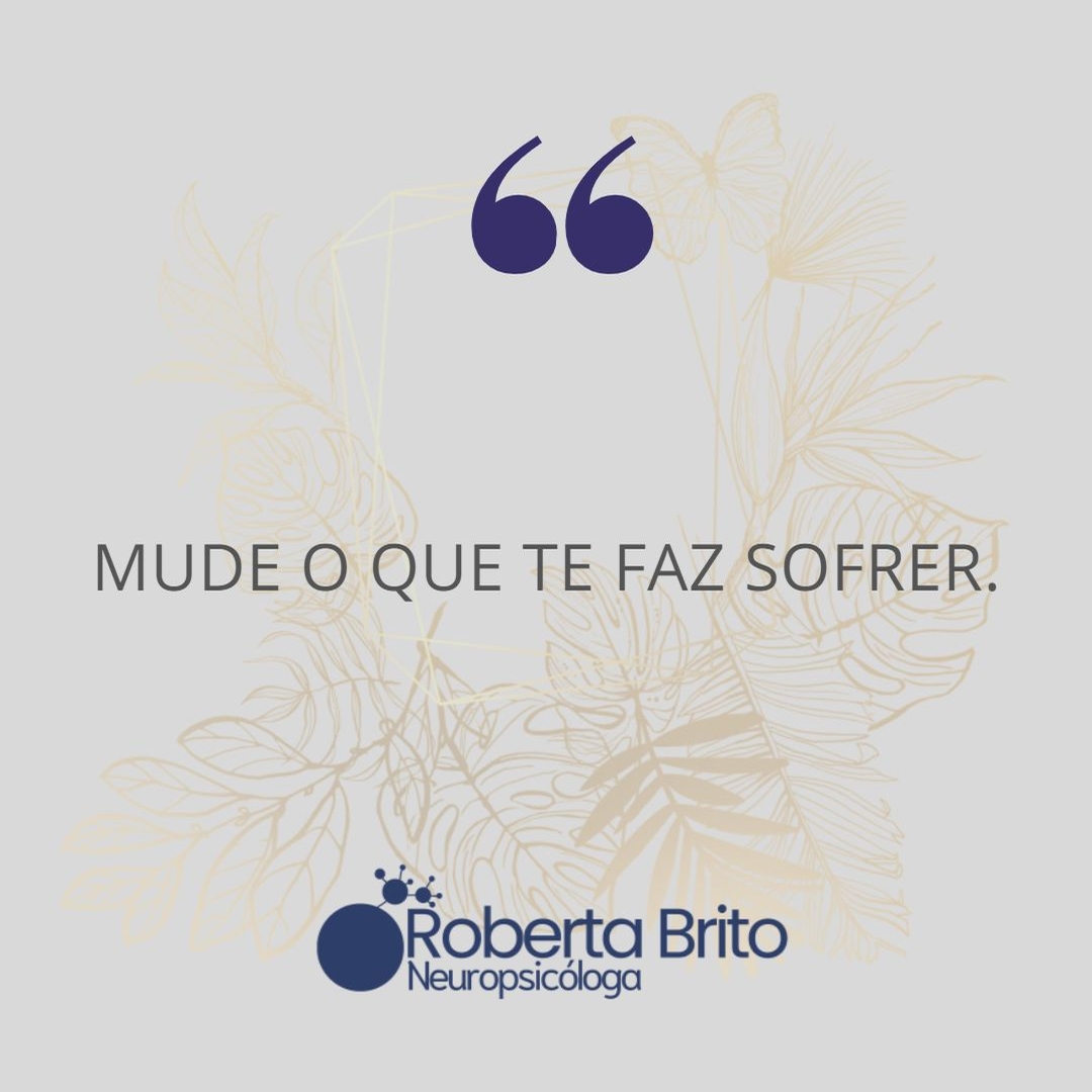O poder da mudança-Deixe de sofrer