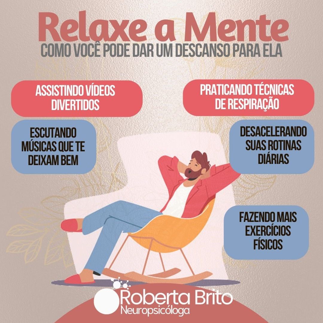Relaxe a mente-Como fazer ela descansar