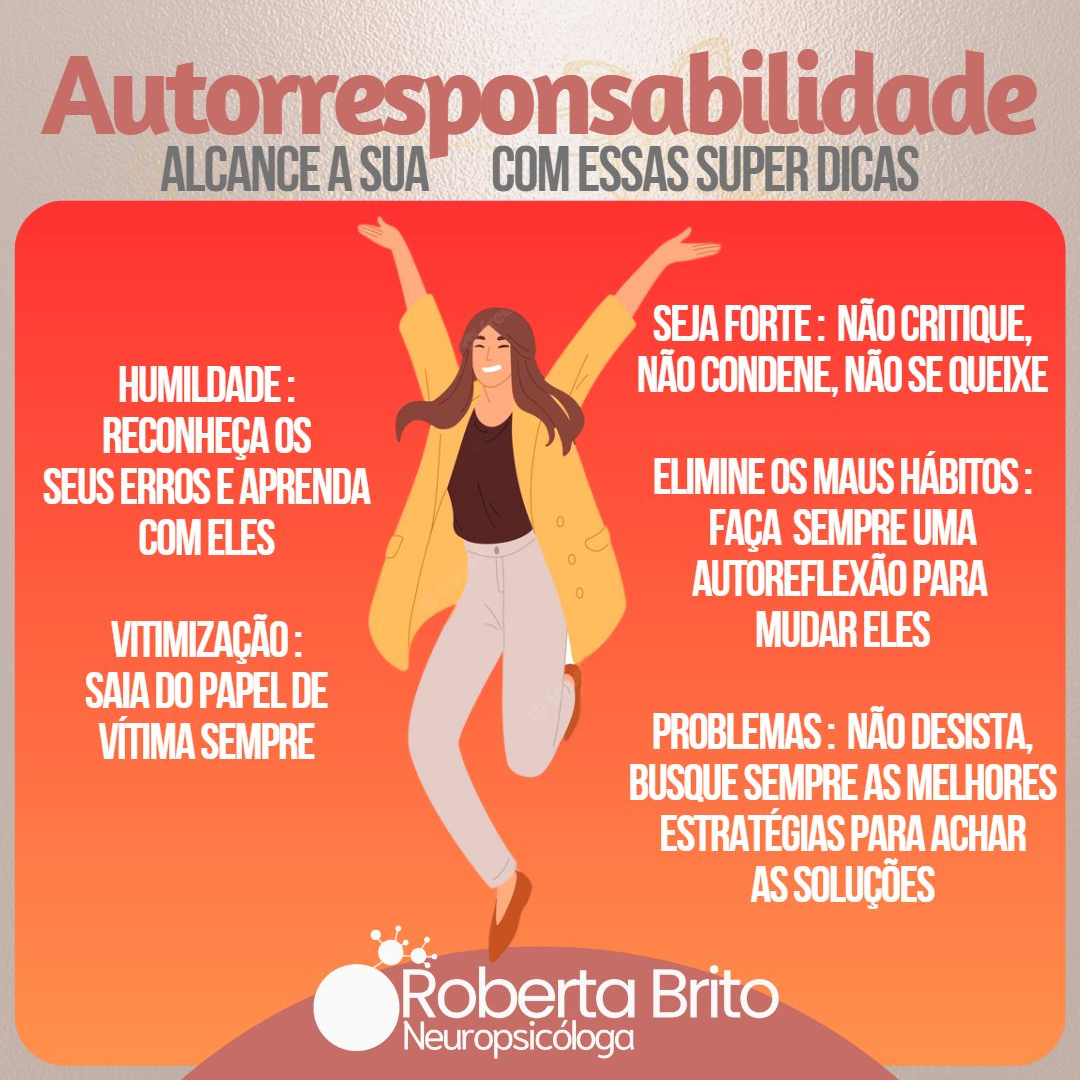 Autorresponsabilidade-Alcance a sua com essas dicas