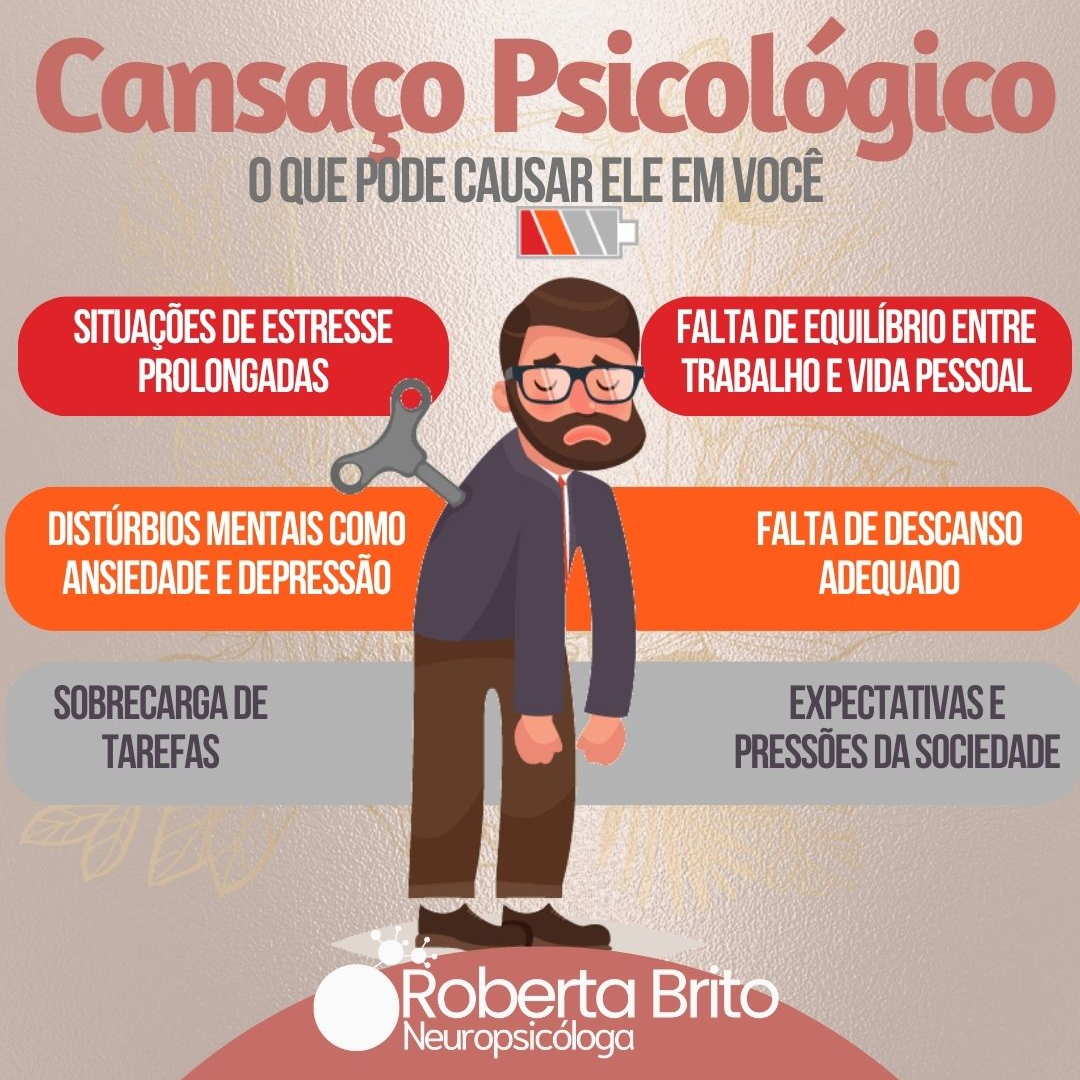 Cansaço Psicológico-O que causa ele