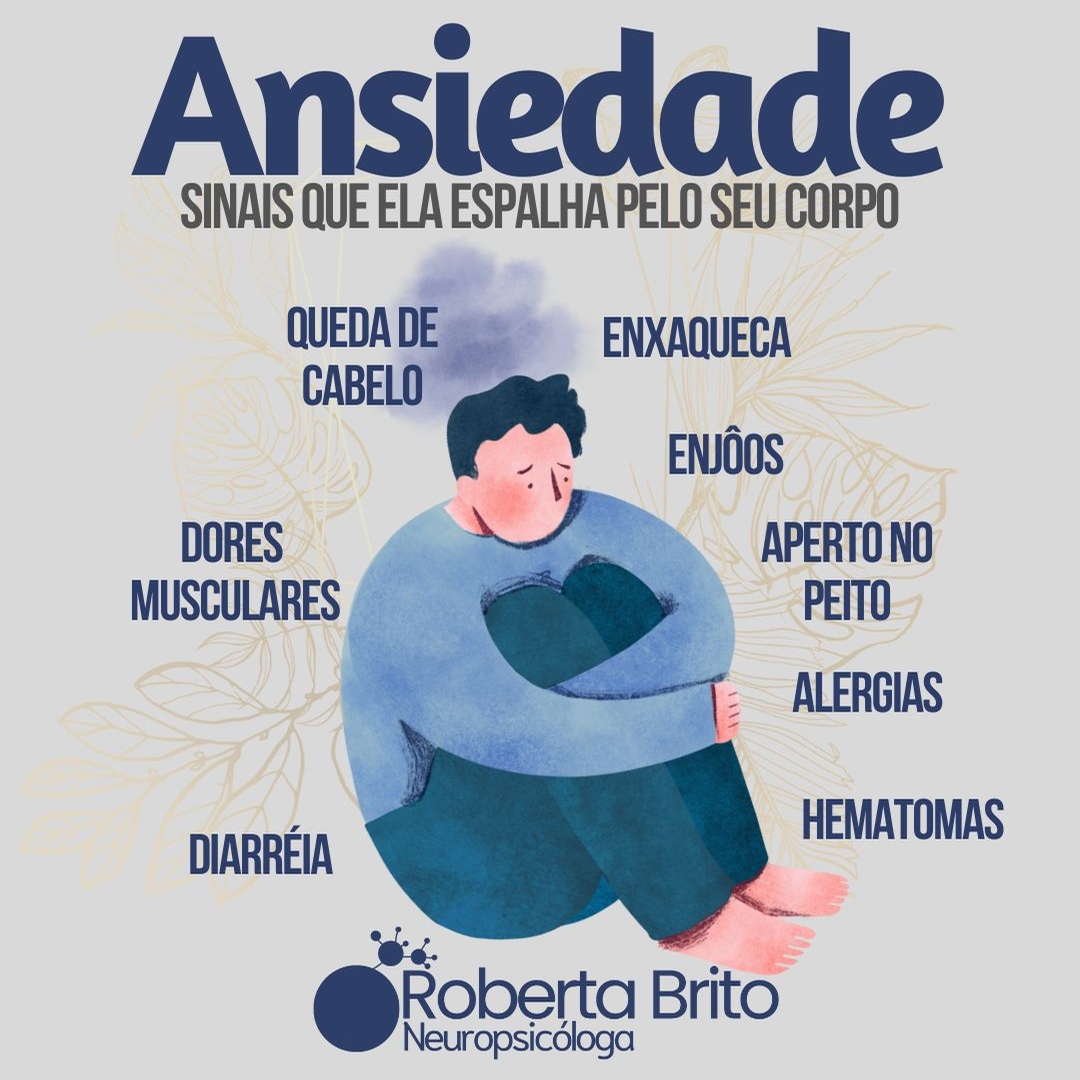 Ansiedade-Sinais pelo seu corpo