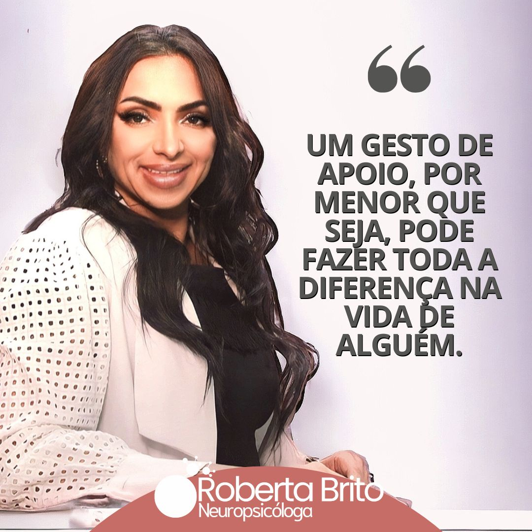 Um gesto de apoio-Pode fazer a diferença
