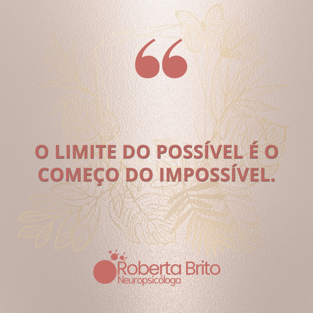 O limite do possível-é o início do impossível