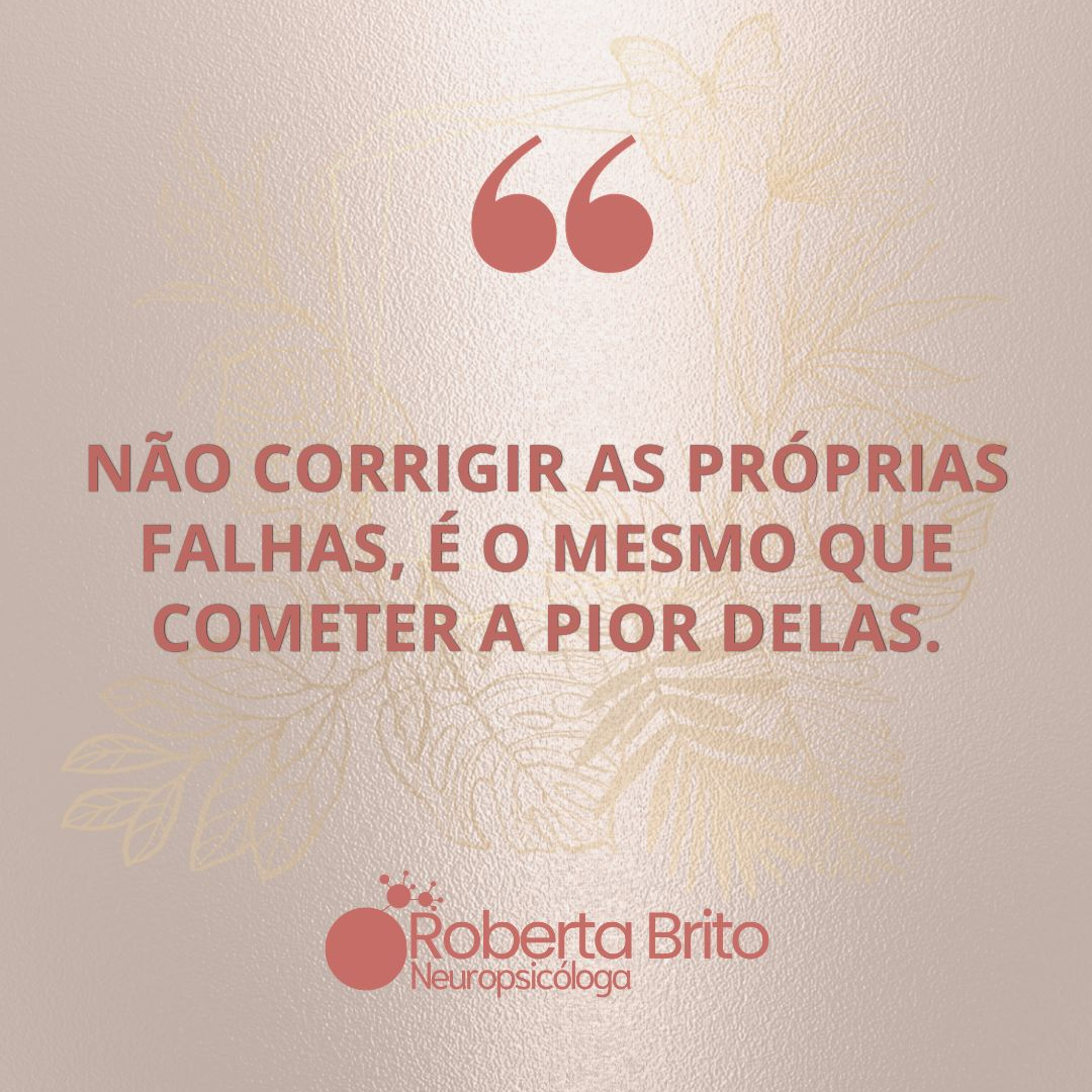 Não consertar falhas-É pior do que falhar