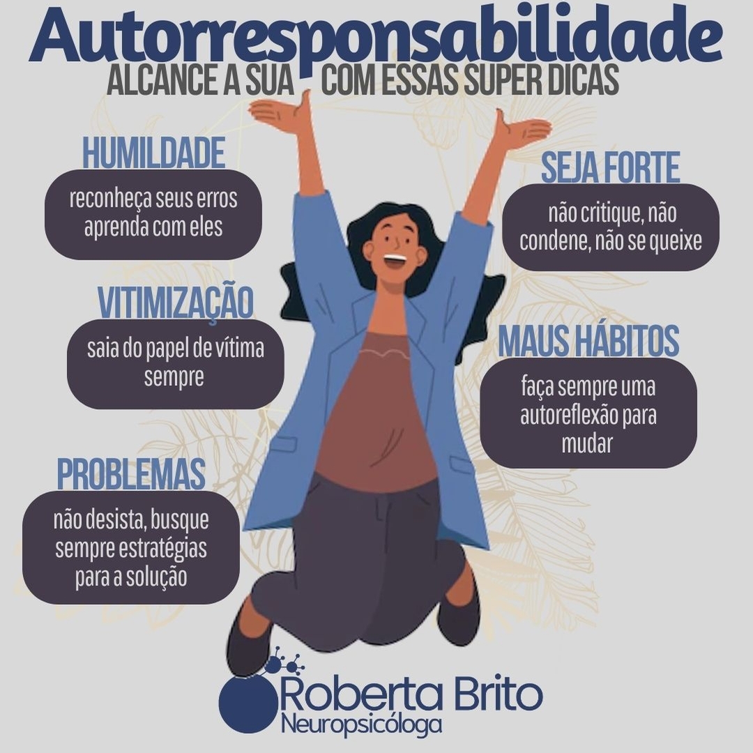 Autorresponsabilidade-Alcance com essas dicas