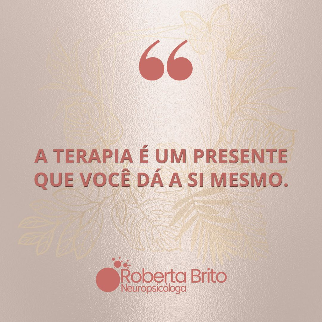 Terapia é um presente-Para você