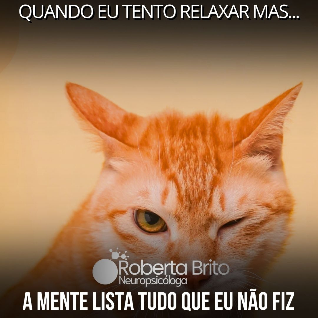 O Estresse-Não te deixa relaxar
