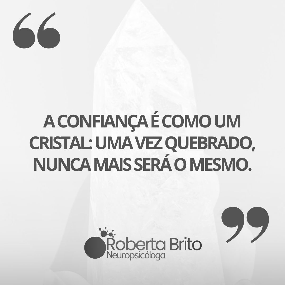 Confiança-Ela é como um cristal