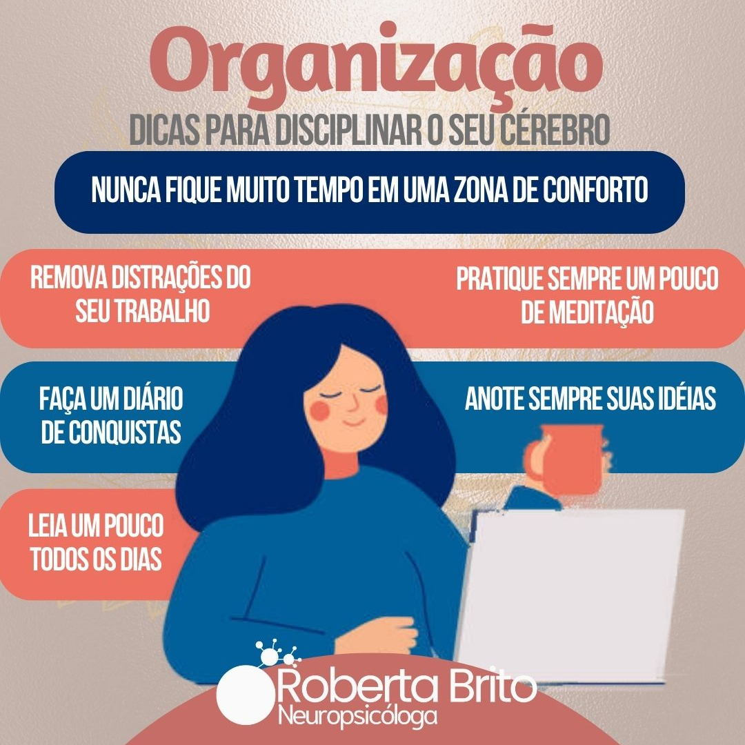 Organização-Dicas para disciplinar o seu cérebro