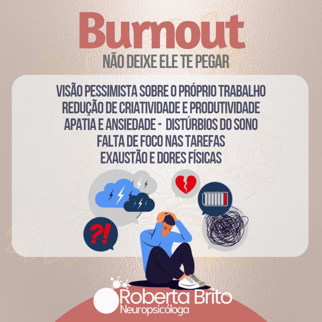 Burnout-Não deixe ele te pegar !