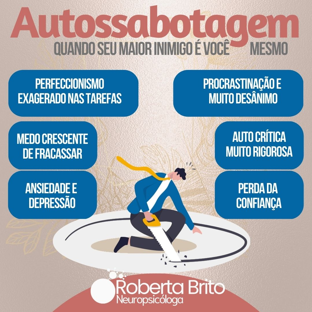 Autossabotagem-Quando seu maior inimigo é você