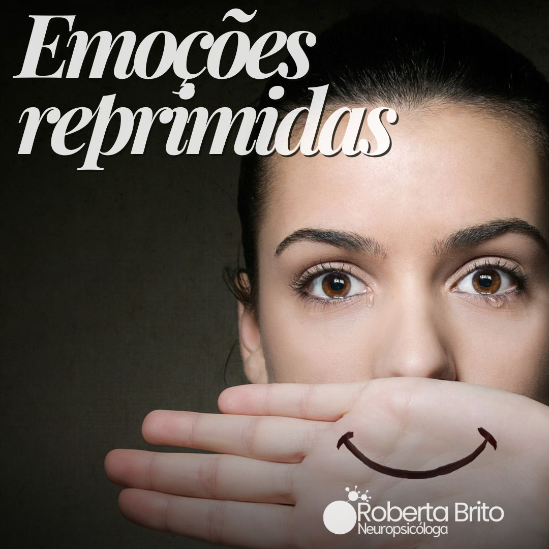 Emoções reprimidas-não reprima elas
