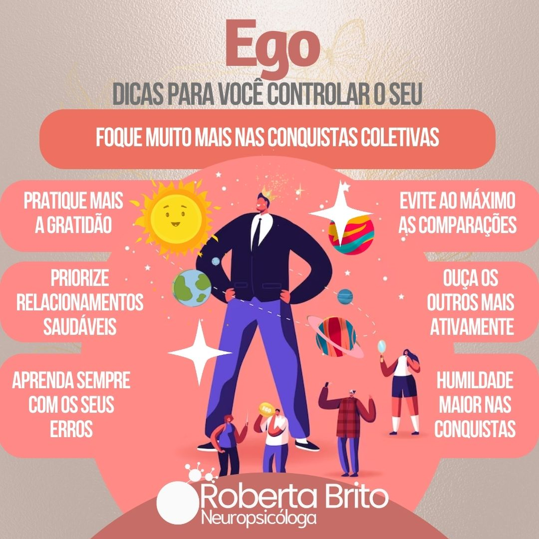 Ego-Dicas para controlar ele