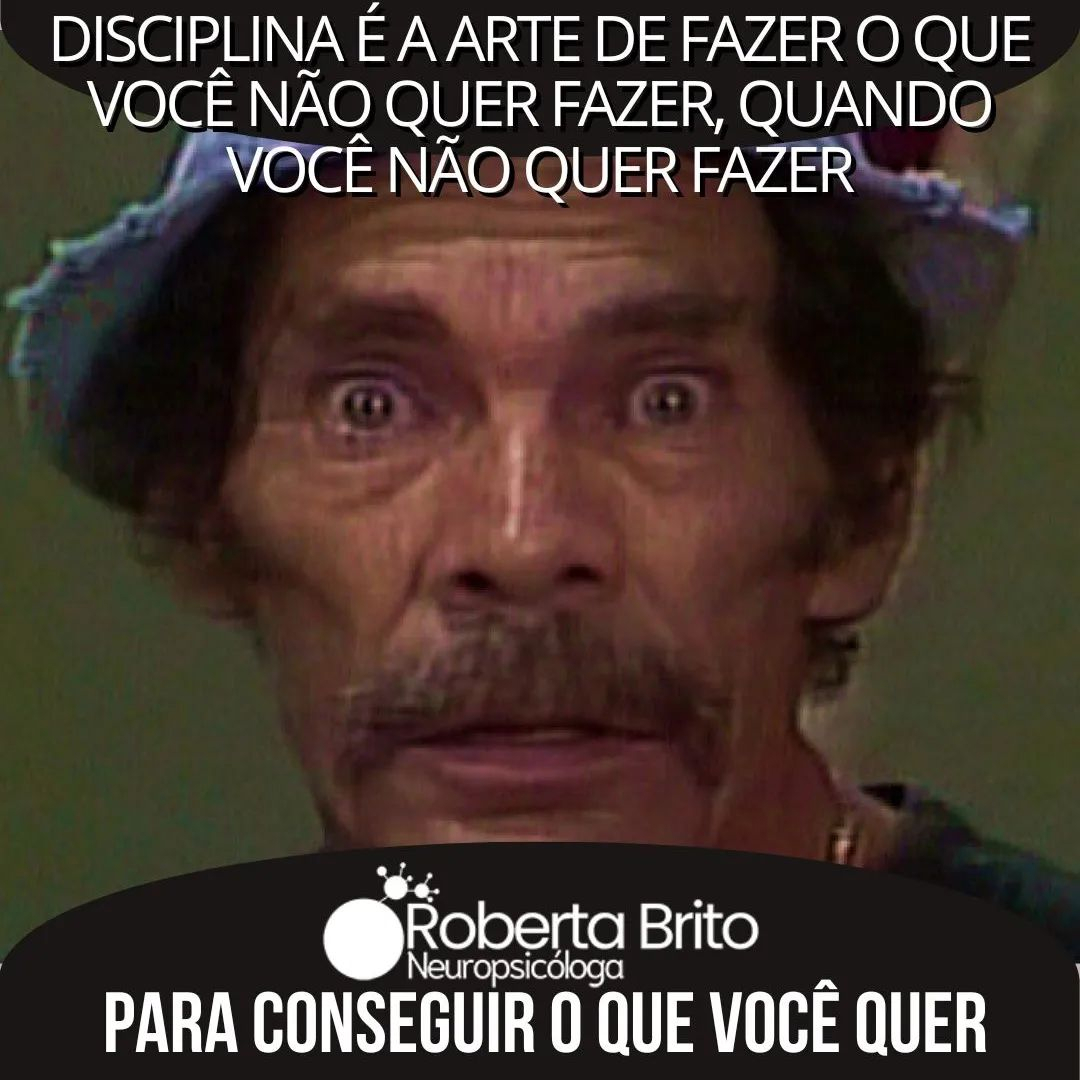 Disciplina-Uma habilidade para o sucesso