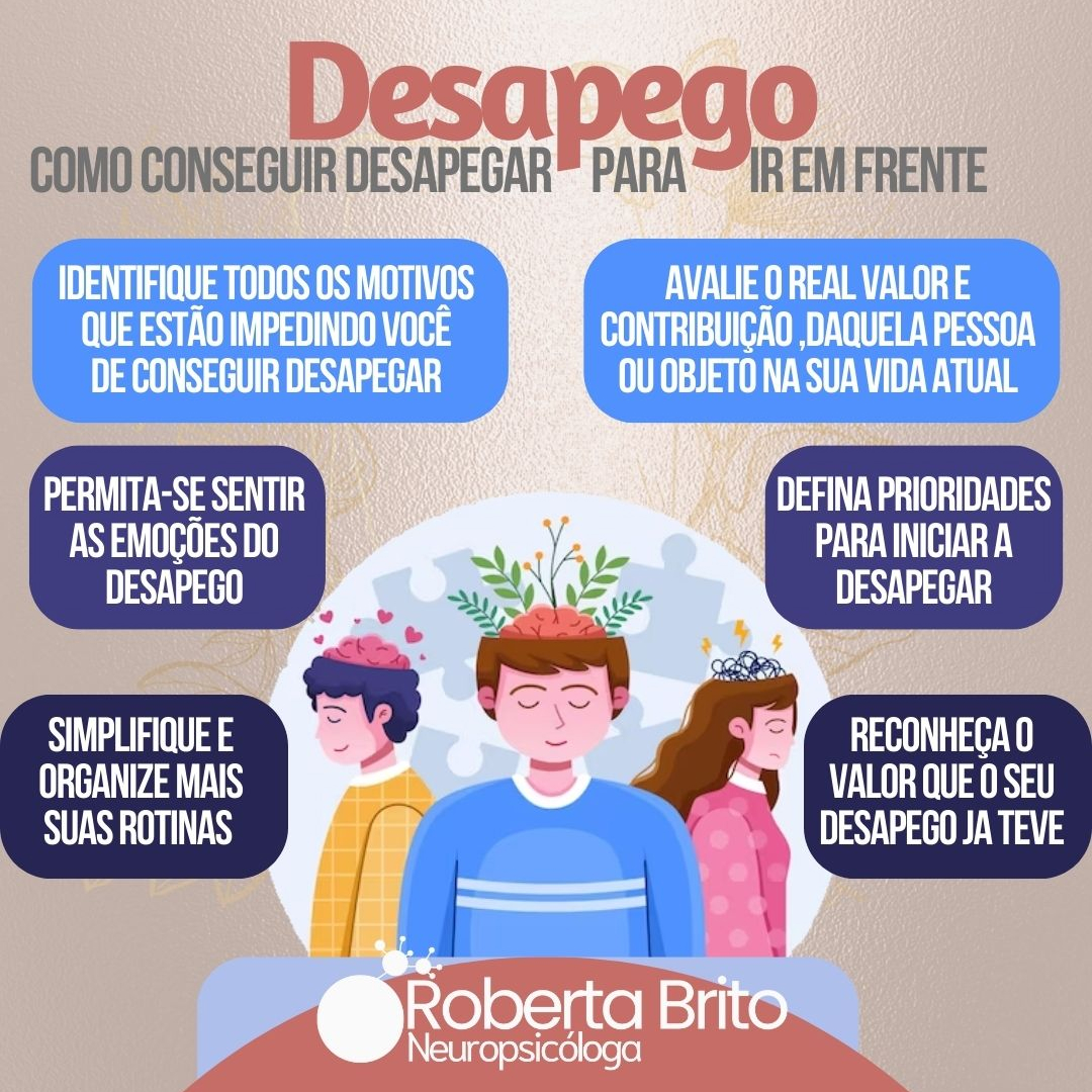 Desapego-Como conseguir ir em frente