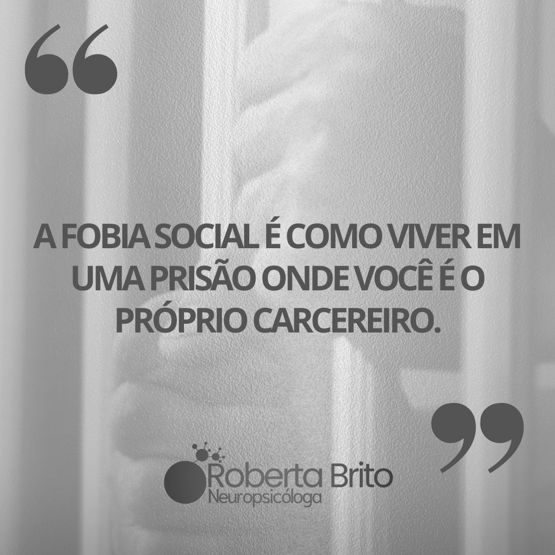 Fobia social-uma prisão invisível