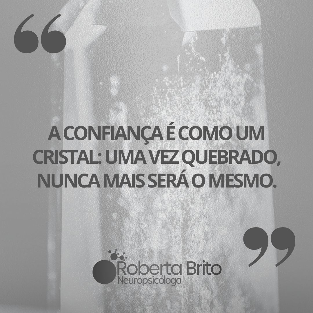 Confiança-É como um cristal !