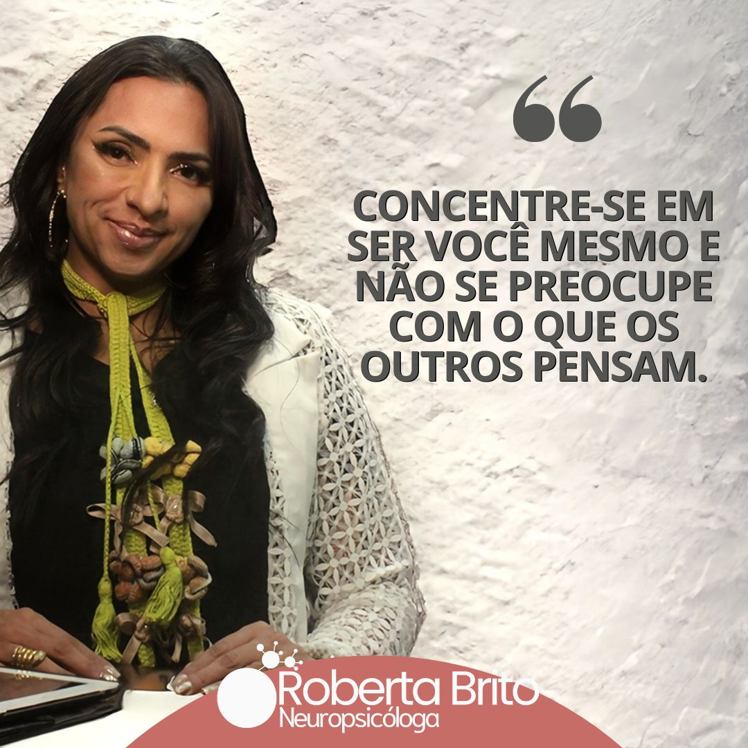 Personalidade evitativa-Não se preocupe  com o que os outros pensam