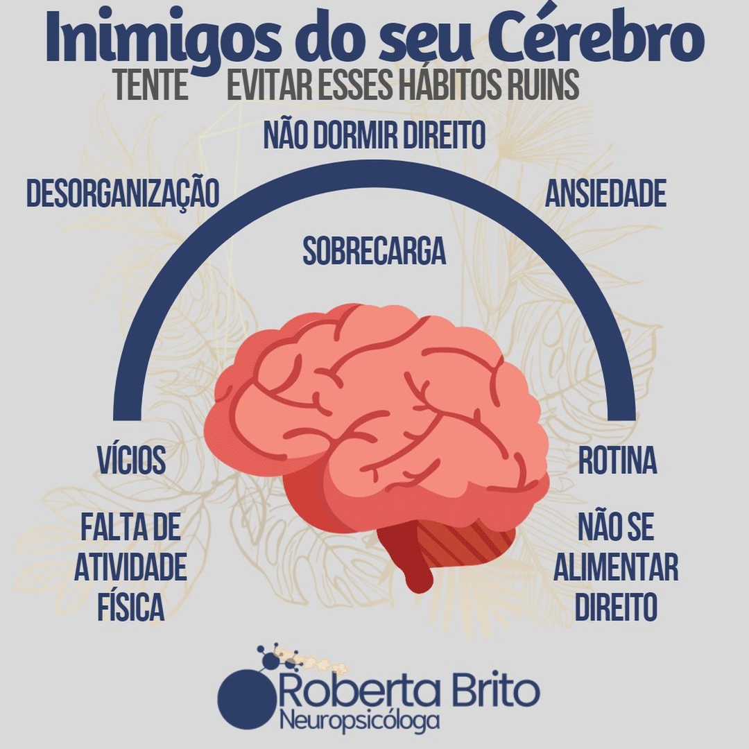 Inimigos do Cérebro-Qual deles atrapalha você