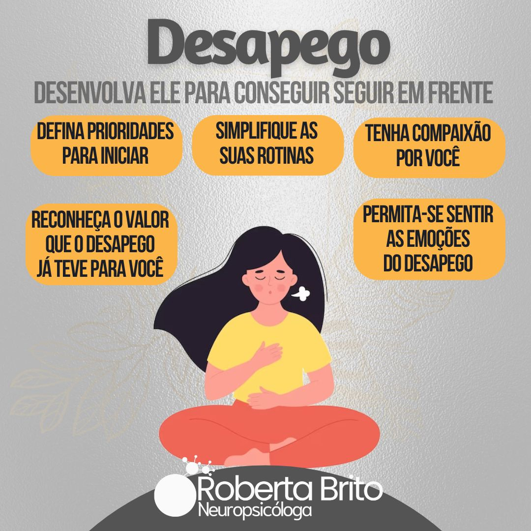 Desapego-Siga em frente !